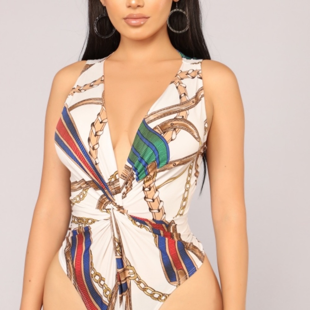 Share
All Chained Up Bodysuit - Beige